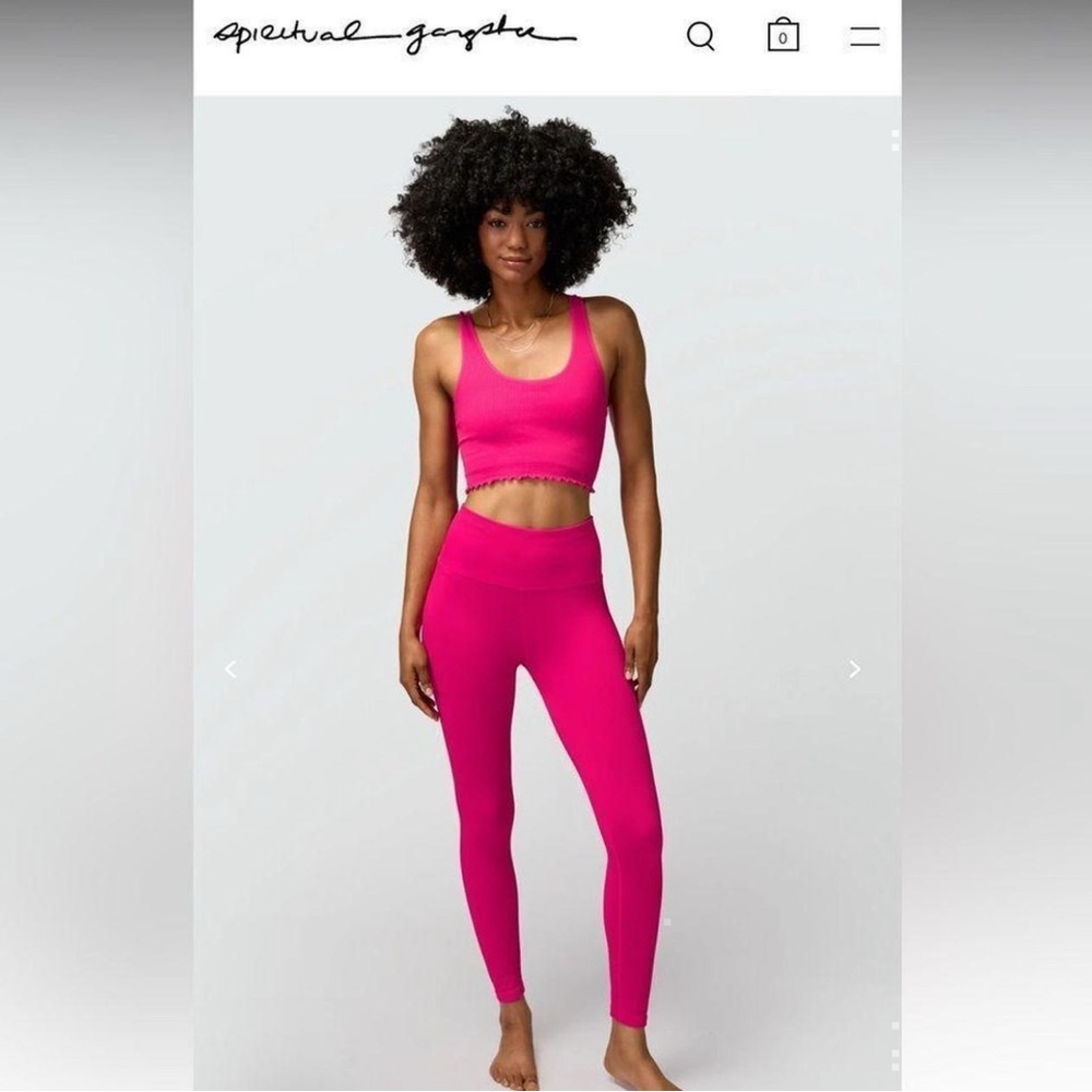 Spiritual Gangster Bright Pink Sportswear